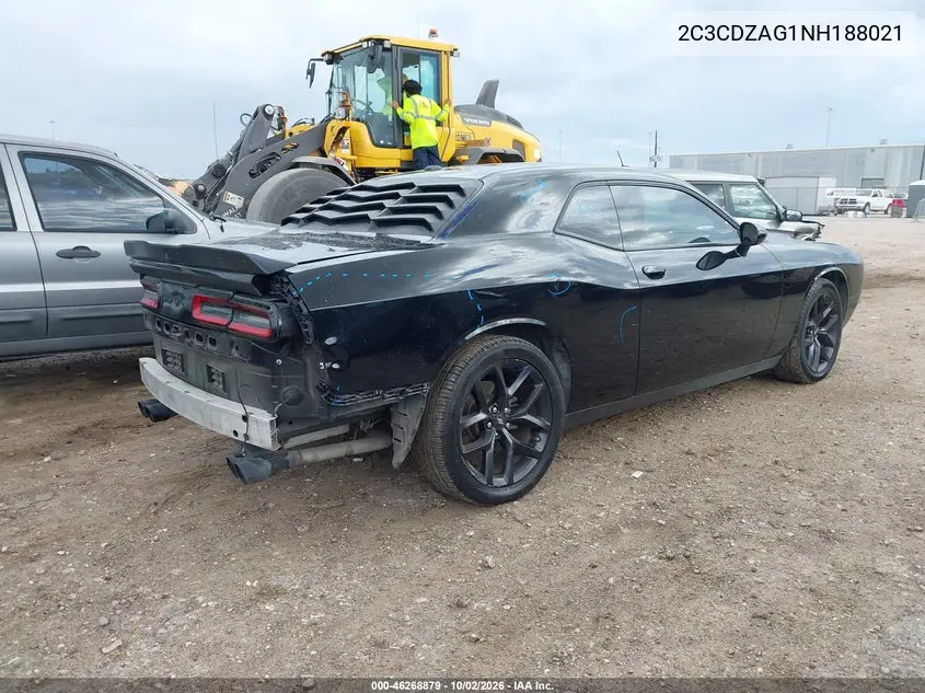 2022 DODGE CHALLENGER VIN 2C3CDZAG1NH188021 — фото 4