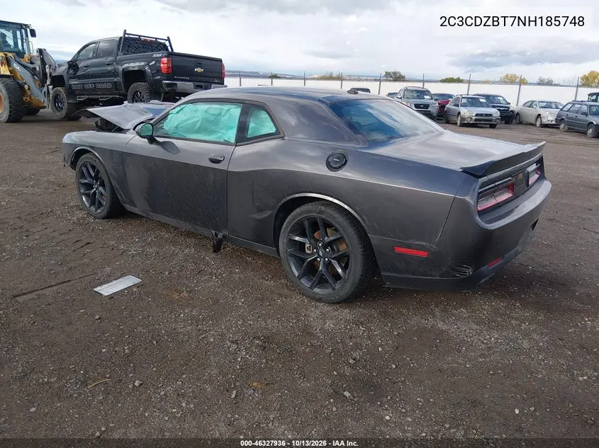 2022 DODGE CHALLENGER VIN 2C3CDZBT7NH185748 — фото 3