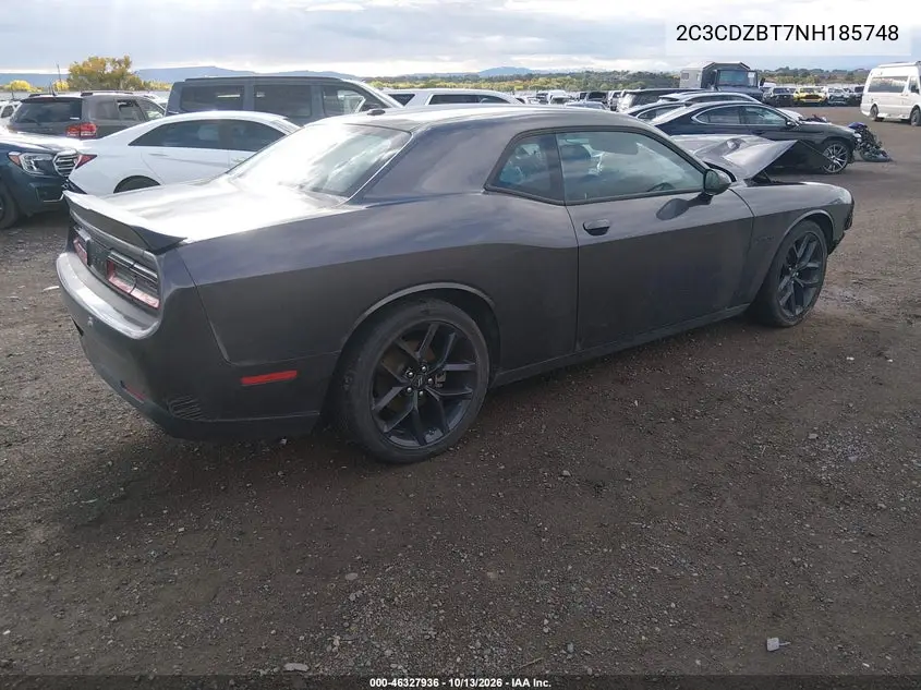 2022 DODGE CHALLENGER VIN 2C3CDZBT7NH185748 — фото 4