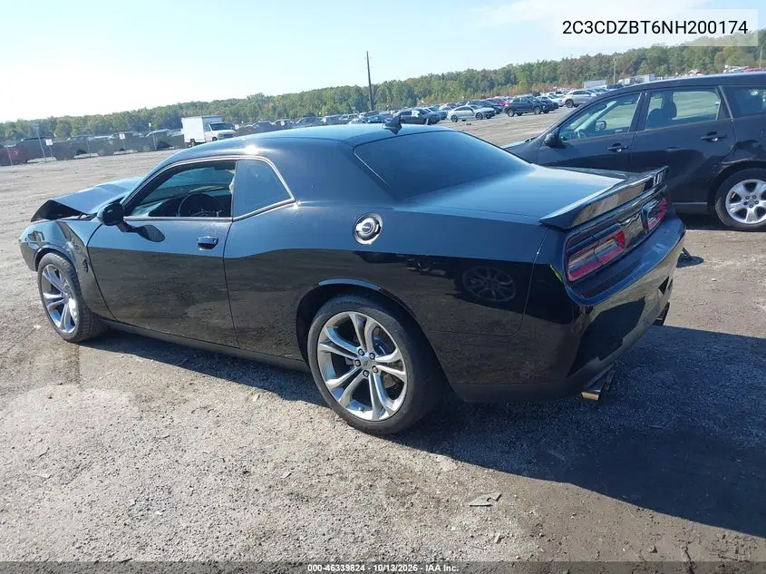 2022 DODGE CHALLENGER VIN 2C3CDZBT6NH200174 — фото 3