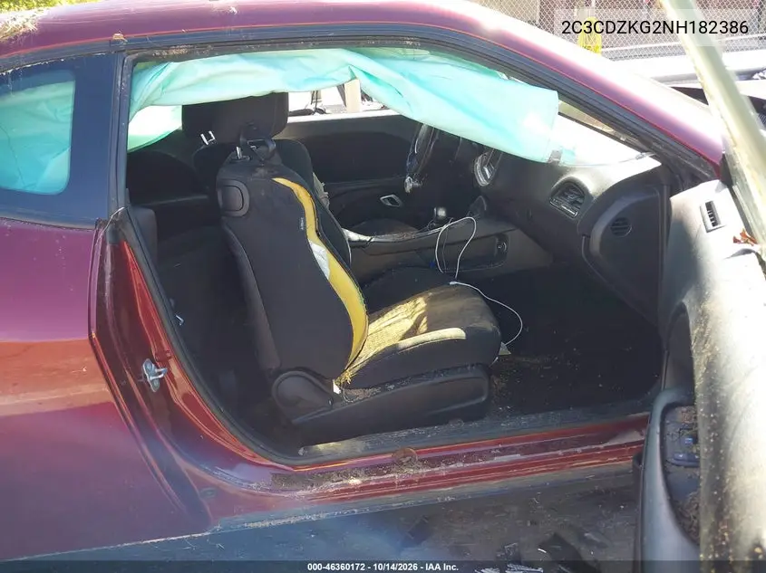 2022 DODGE CHALLENGER VIN 2C3CDZKG2NH182386 — фото 5