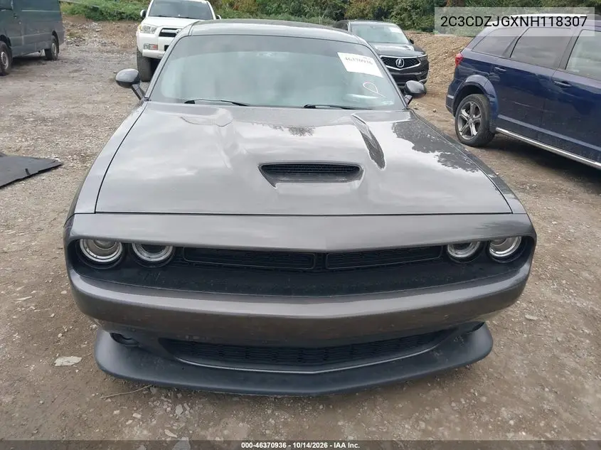 2022 DODGE CHALLENGER VIN 2C3CDZJGXNH118307 — фото 12