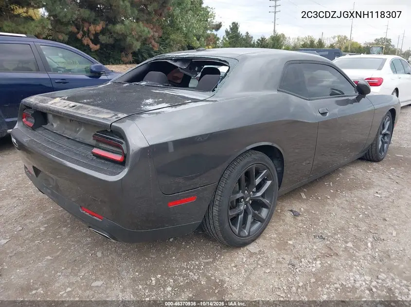 2022 DODGE CHALLENGER VIN 2C3CDZJGXNH118307 — фото 4