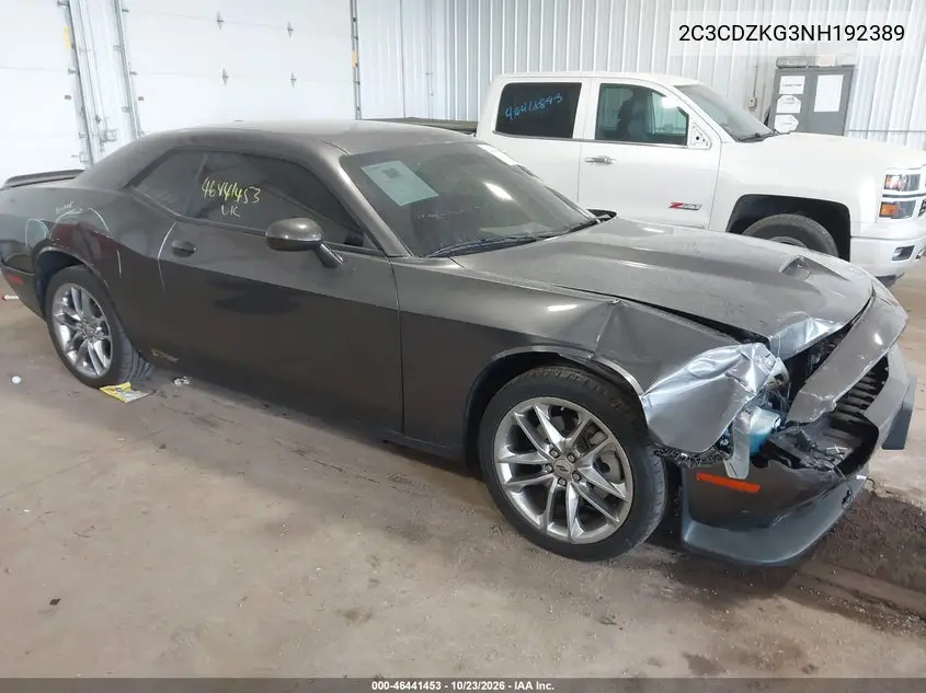 DODGE CHALLENGER 2022, VIN 2C3CDZKG3NH192389