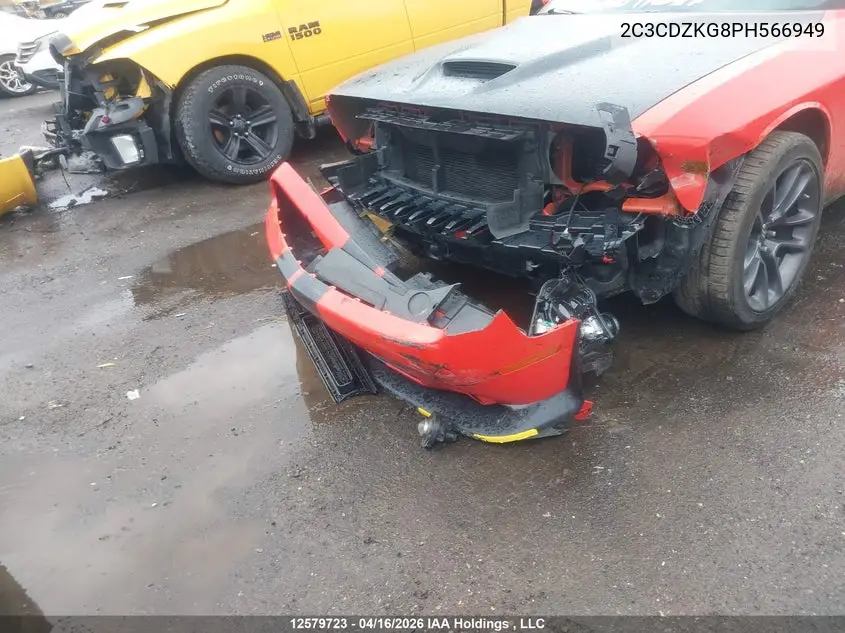 2023 DODGE CHALLENGER VIN 2C3CDZKG8PH566949 — фото 12