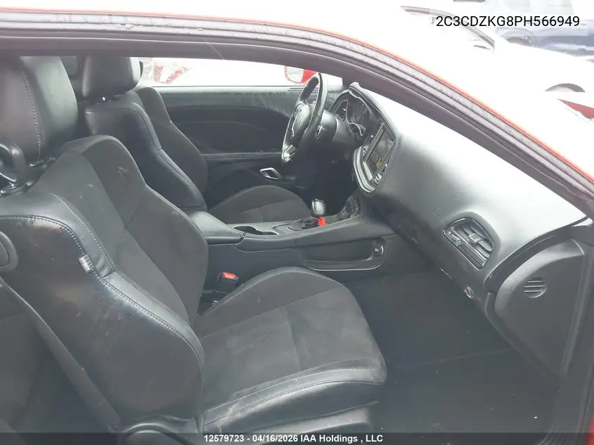 2023 DODGE CHALLENGER VIN 2C3CDZKG8PH566949 — фото 5