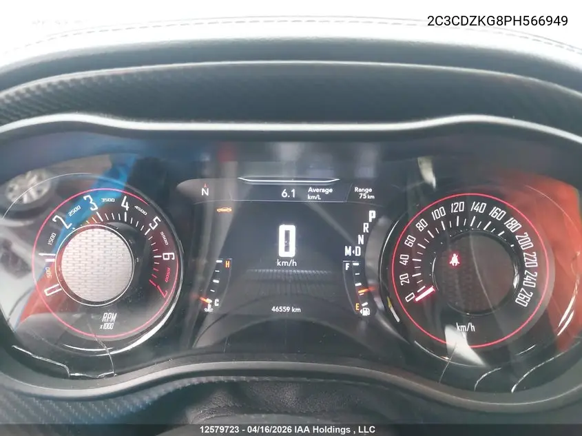2023 DODGE CHALLENGER VIN 2C3CDZKG8PH566949 — фото 7