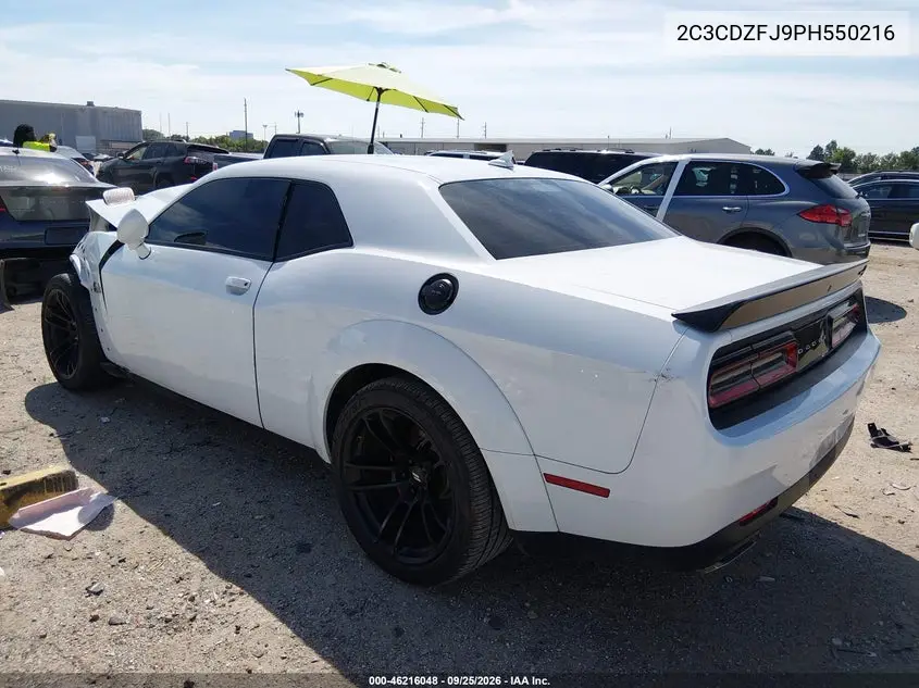 2023 DODGE CHALLENGER VIN 2C3CDZFJ9PH550216 — фото 3
