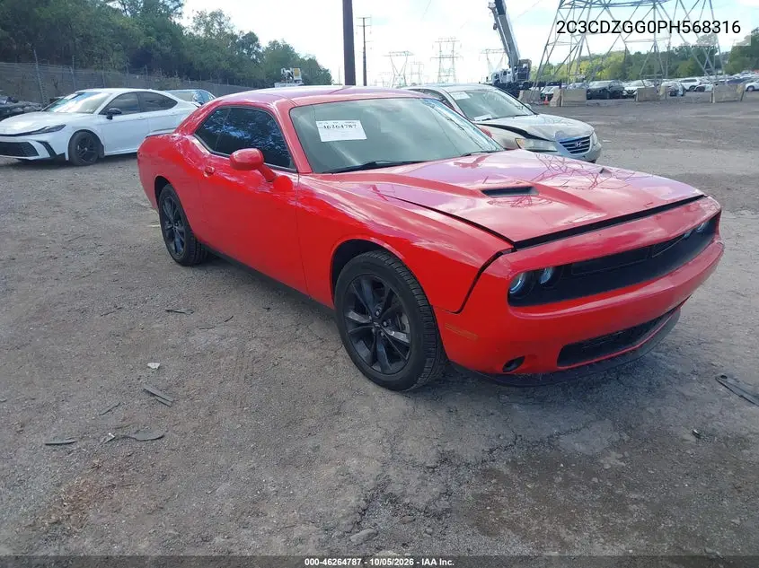 DODGE CHALLENGER 2023, VIN 2C3CDZGG0PH568316