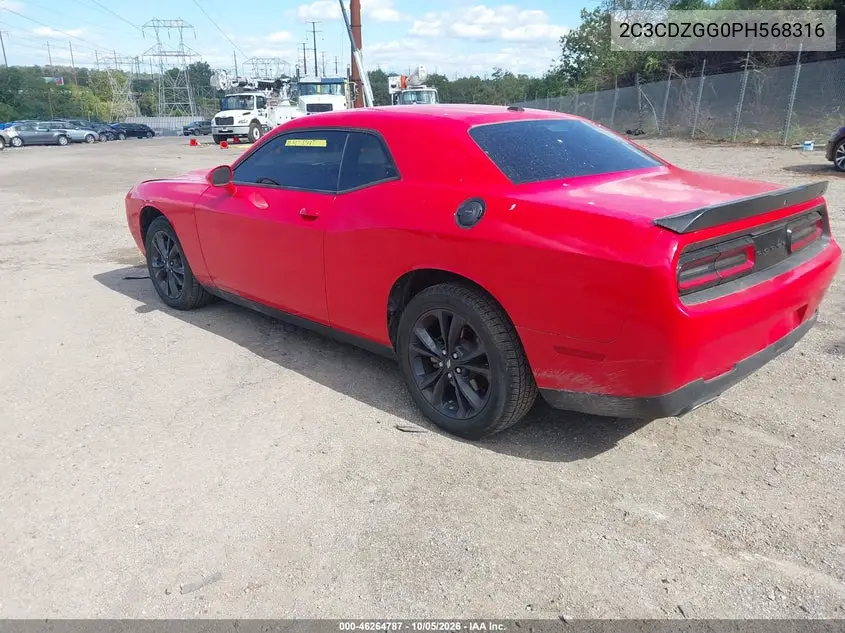 2023 DODGE CHALLENGER VIN 2C3CDZGG0PH568316 — фото 3