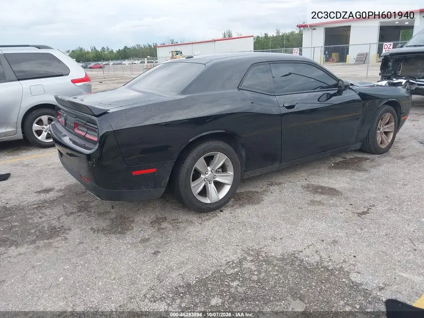 2023 DODGE CHALLENGER VIN 2C3CDZAG0PH601940 — фото 4