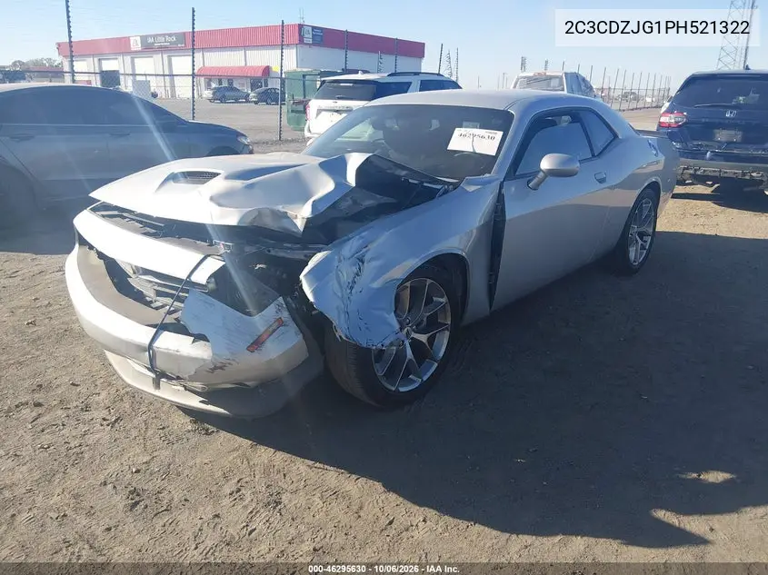 2023 DODGE CHALLENGER VIN 2C3CDZJG1PH521322 — фото 2