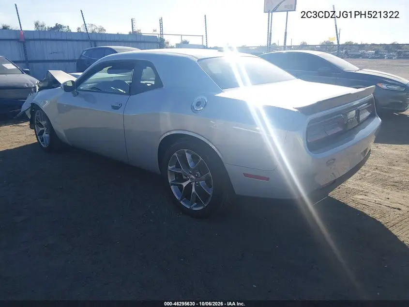 2023 DODGE CHALLENGER VIN 2C3CDZJG1PH521322 — фото 3