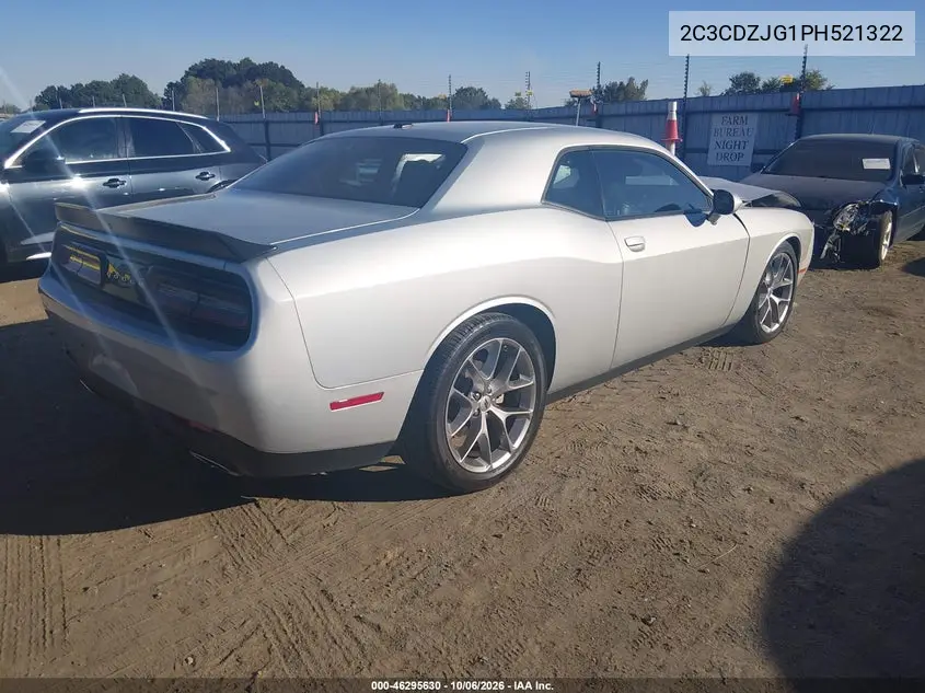 2023 DODGE CHALLENGER VIN 2C3CDZJG1PH521322 — фото 4