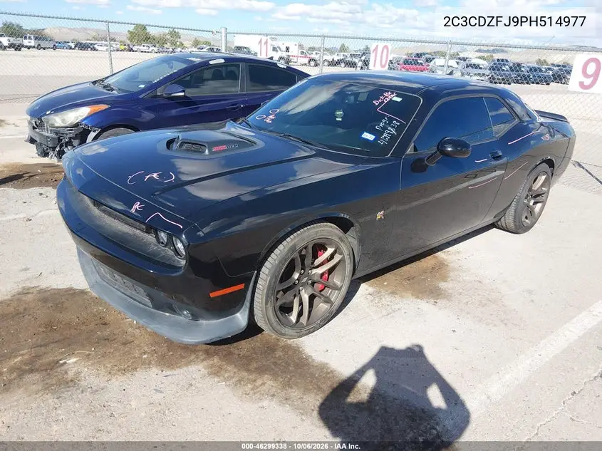 2023 DODGE CHALLENGER VIN 2C3CDZFJ9PH514977 — фото 2