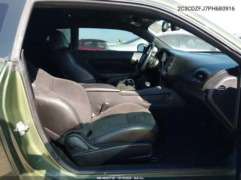 2023 DODGE CHALLENGER VIN 2C3CDZFJ7PH680916 — фото 5