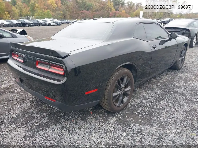 2023 DODGE CHALLENGER VIN 2C3CDZGG3PH696971 — фото 4