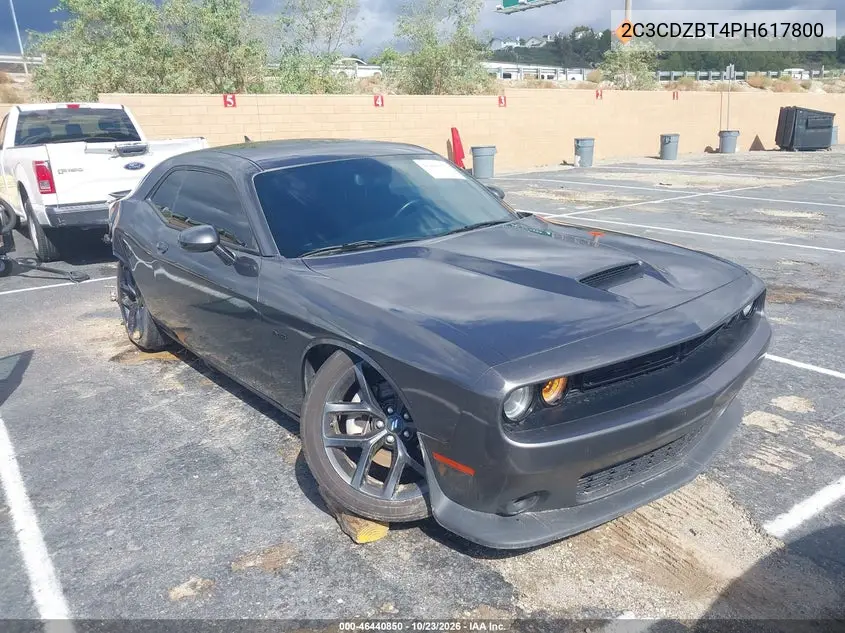 DODGE CHALLENGER 2023, VIN 2C3CDZBT4PH617800