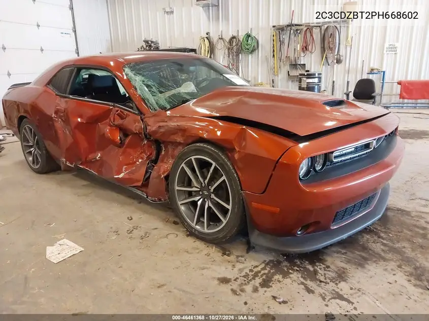 DODGE CHALLENGER 2023, VIN 2C3CDZBT2PH668602
