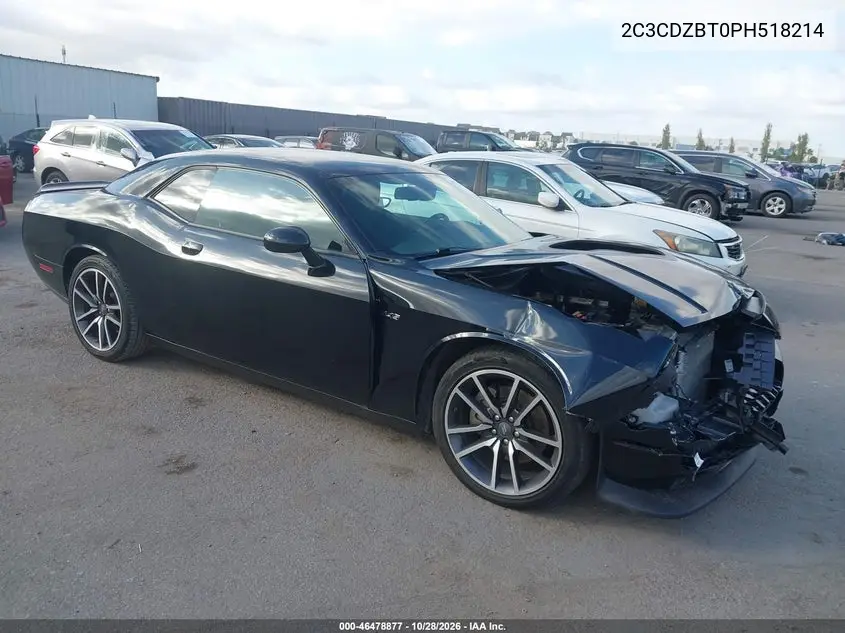 DODGE CHALLENGER 2023, VIN 2C3CDZBT0PH518214