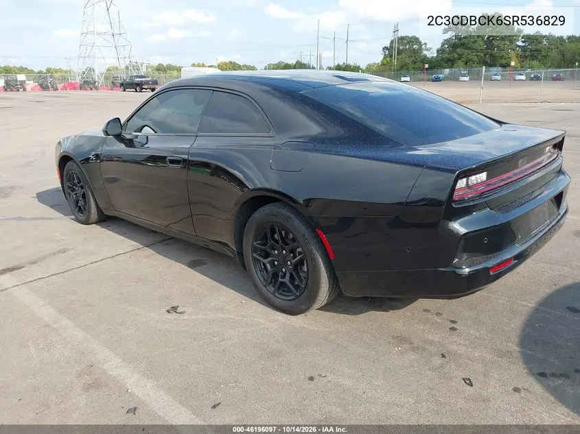 2025 DODGE CHARGER DAYTONA VIN 2C3CDBCK6SR536829 — фото 3