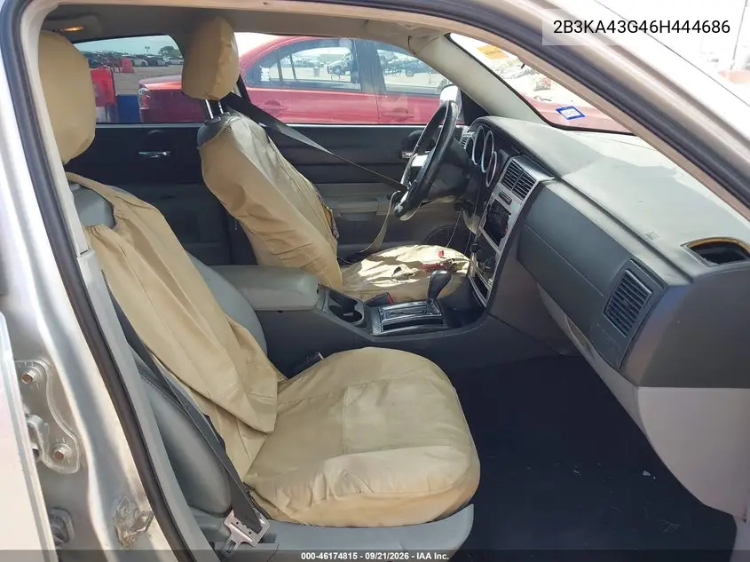 2006 DODGE CHARGER VIN 2B3KA43G46H444686 — фото 5