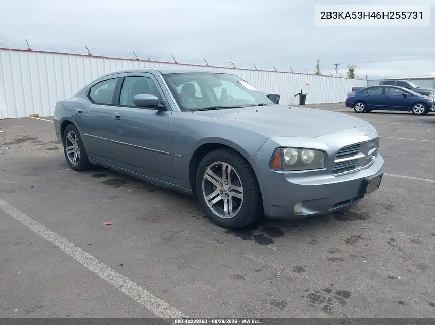 DODGE CHARGER 2006, VIN 2B3KA53H46H255731