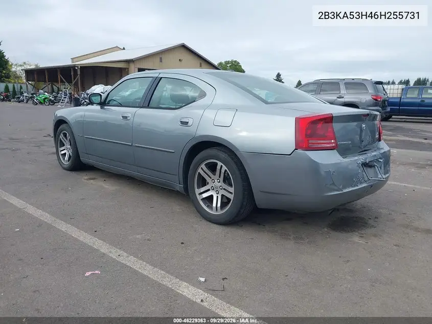 2006 DODGE CHARGER VIN 2B3KA53H46H255731 — фото 3