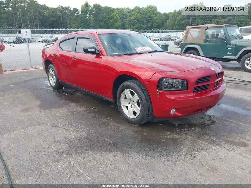 DODGE CHARGER 2007, VIN 2B3KA43R97H789134