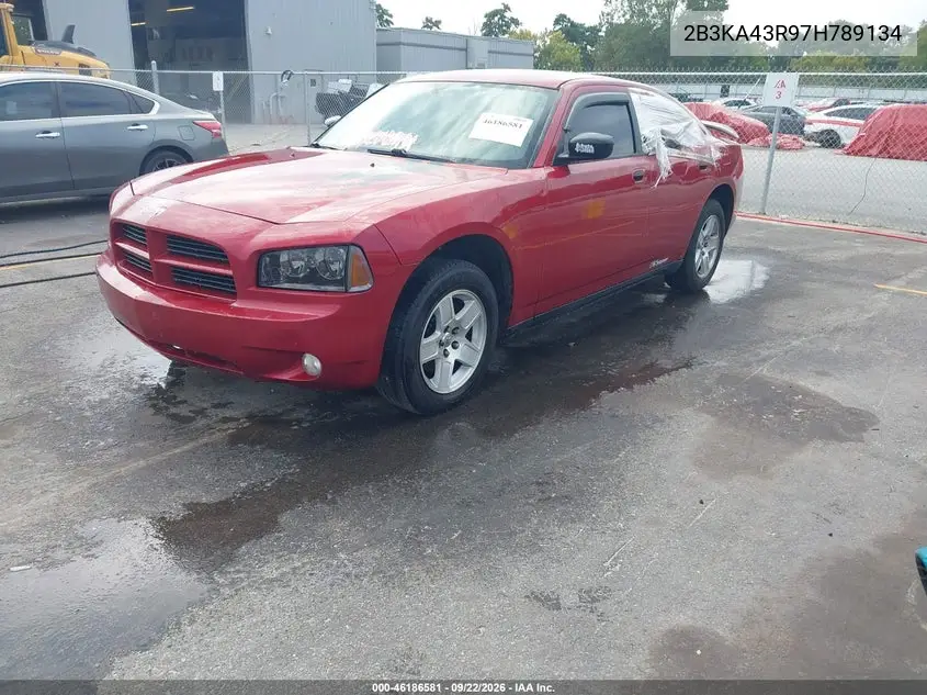 2007 DODGE CHARGER VIN 2B3KA43R97H789134 — фото 2
