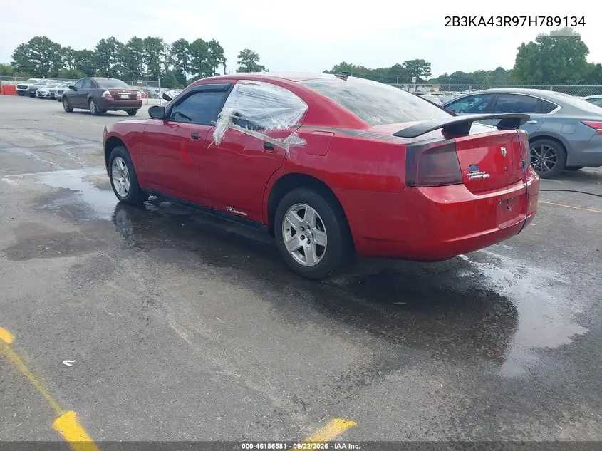2007 DODGE CHARGER VIN 2B3KA43R97H789134 — фото 3