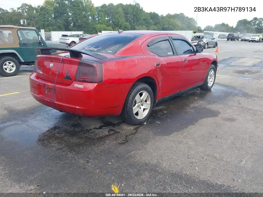 2007 DODGE CHARGER VIN 2B3KA43R97H789134 — фото 4