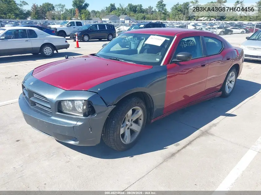 2007 DODGE CHARGER VIN 2B3KA43G87H604456 — фото 2