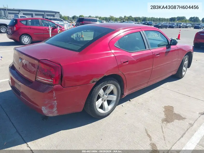 2007 DODGE CHARGER VIN 2B3KA43G87H604456 — фото 4