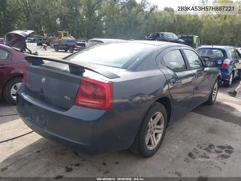 2007 DODGE CHARGER VIN 2B3KA53H57H887221 — фото 4