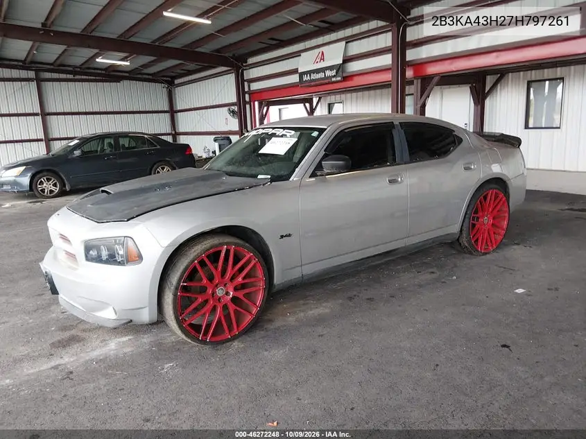 2007 DODGE CHARGER VIN 2B3KA43H27H797261 — фото 2