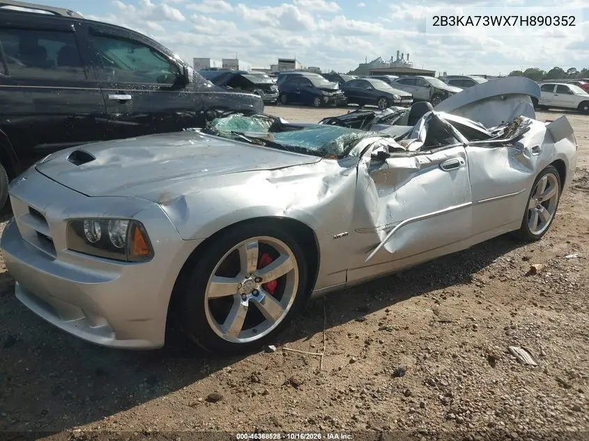 2007 DODGE CHARGER VIN 2B3KA73WX7H890352 — фото 2