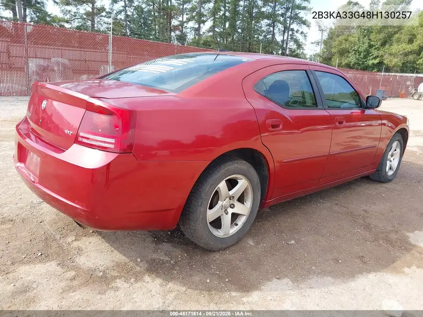 2008 DODGE CHARGER VIN 2B3KA33G48H130257 — фото 4