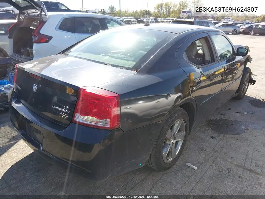 2009 DODGE CHARGER VIN 2B3KA53T69H624307 — фото 4