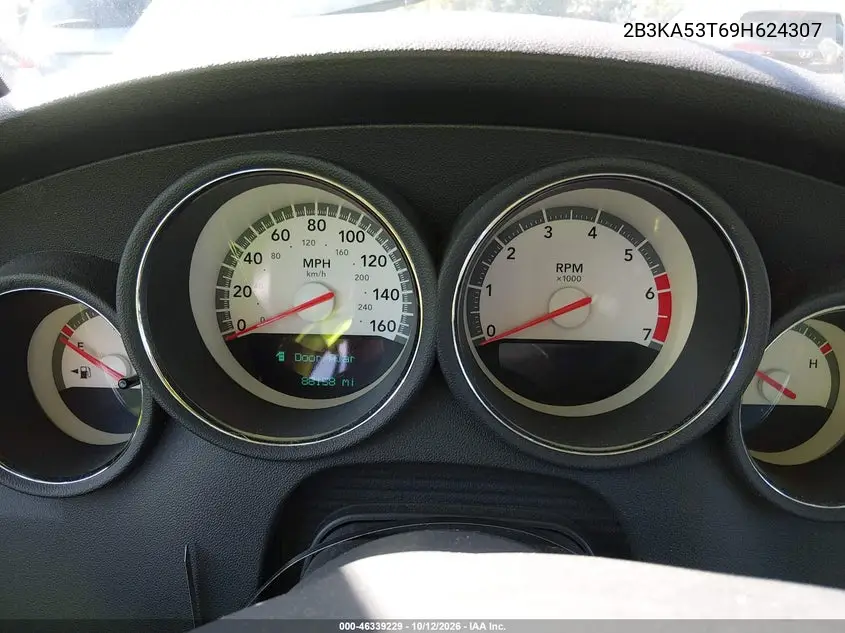 2009 DODGE CHARGER VIN 2B3KA53T69H624307 — фото 7