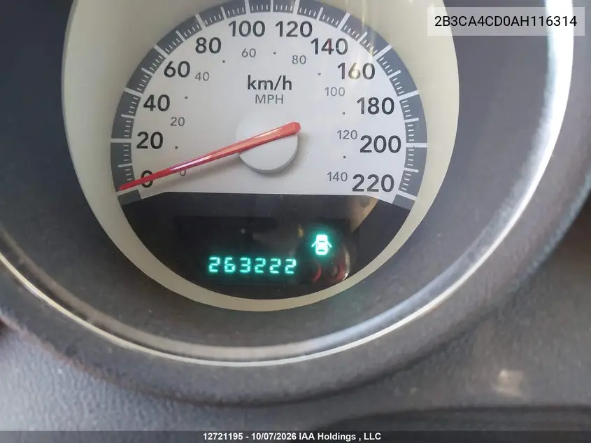 2010 DODGE CHARGER VIN 2B3CA4CD0AH116314 — фото 15