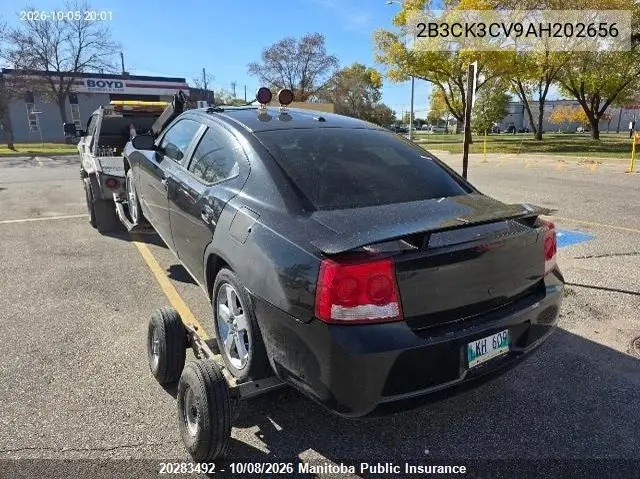 2010 DODGE CHARGER VIN 2B3CK3CV9AH202656 — фото 4