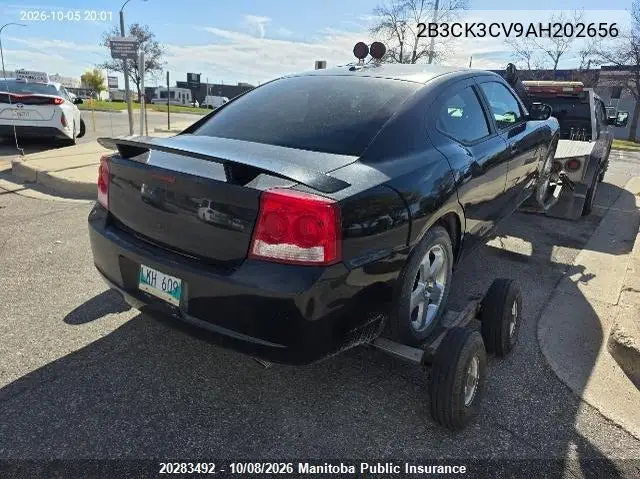 2010 DODGE CHARGER VIN 2B3CK3CV9AH202656 — фото 5