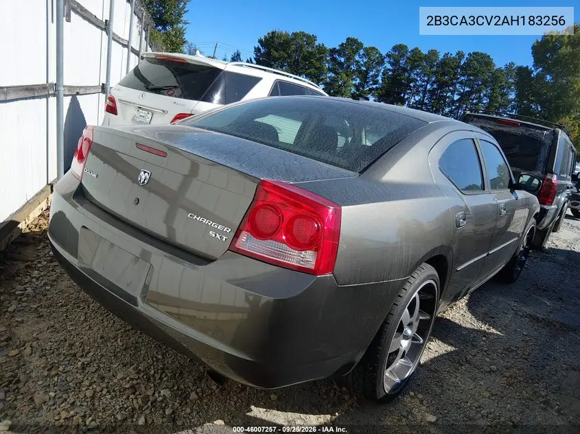 2010 DODGE CHARGER VIN 2B3CA3CV2AH183256 — фото 4