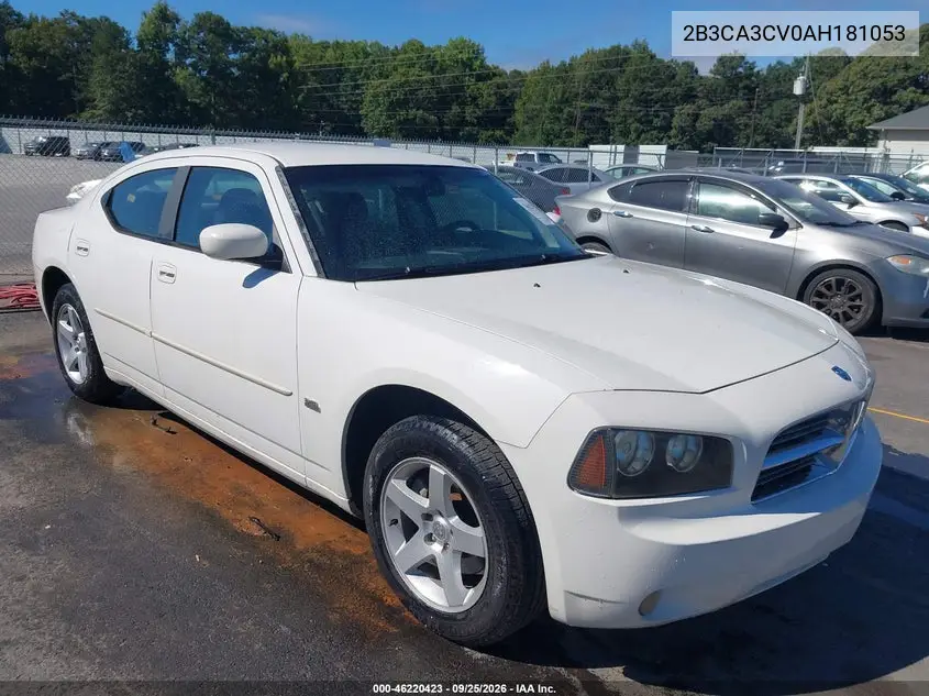 DODGE CHARGER 2010, VIN 2B3CA3CV0AH181053