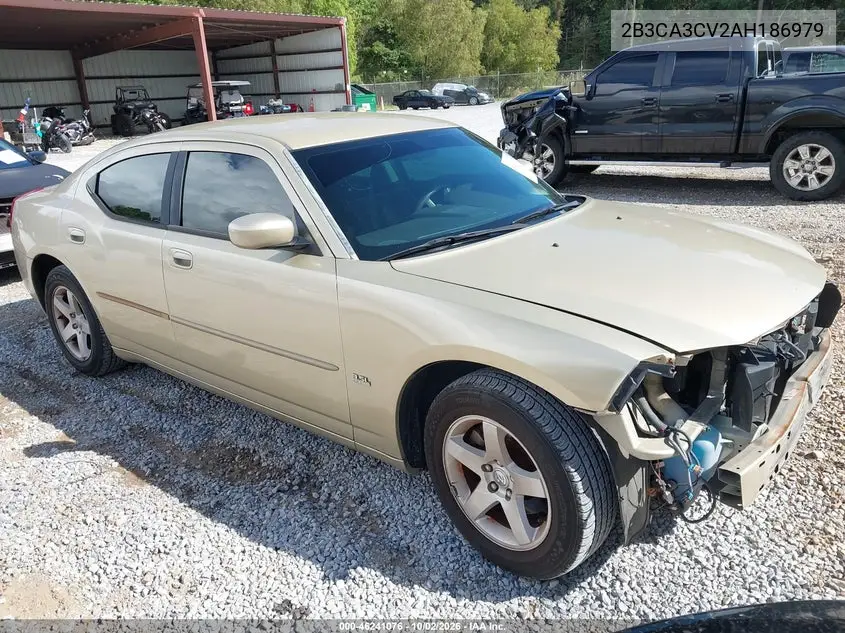 DODGE CHARGER 2010, VIN 2B3CA3CV2AH186979