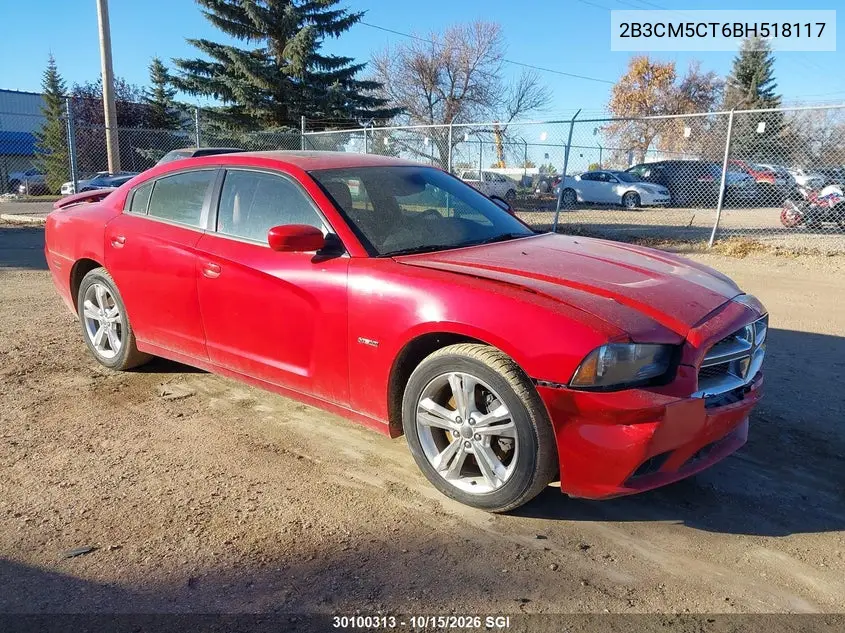 DODGE CHARGER 2011, VIN 2B3CM5CT6BH518117
