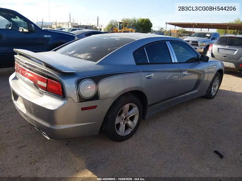 2011 DODGE CHARGER VIN 2B3CL3CG0BH544206 — фото 4