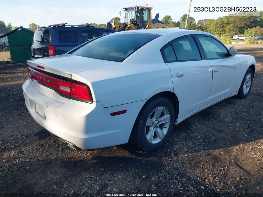 2011 DODGE CHARGER VIN 2B3CL3CG2BH562223 — фото 4
