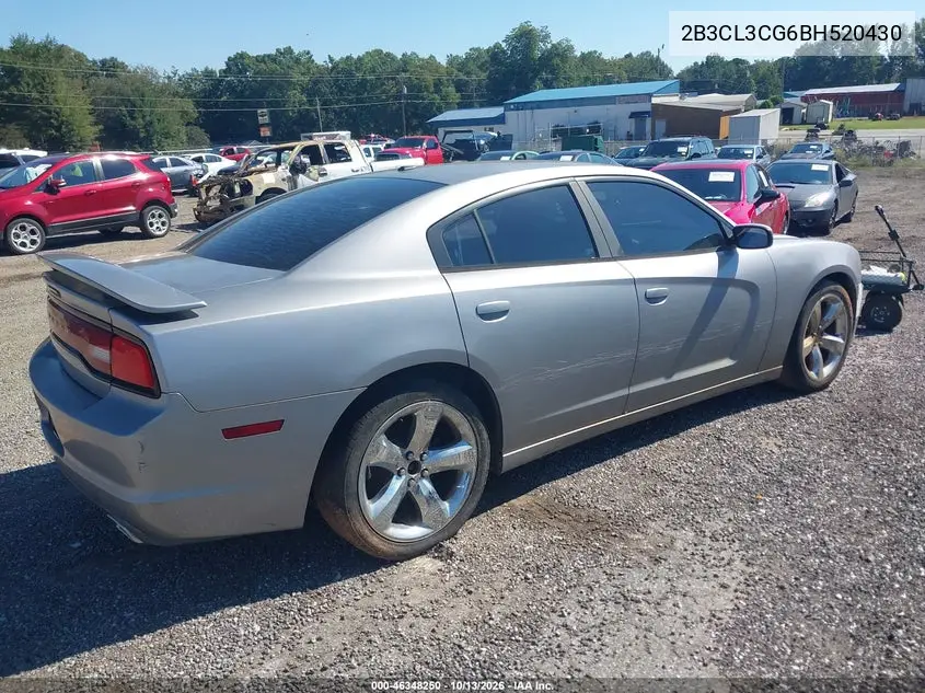 2011 DODGE CHARGER VIN 2B3CL3CG6BH520430 — фото 4